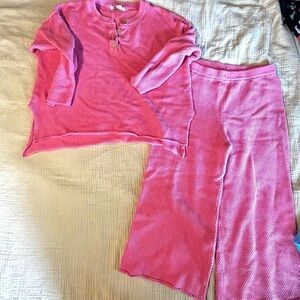 Free People Hailee sweater Set